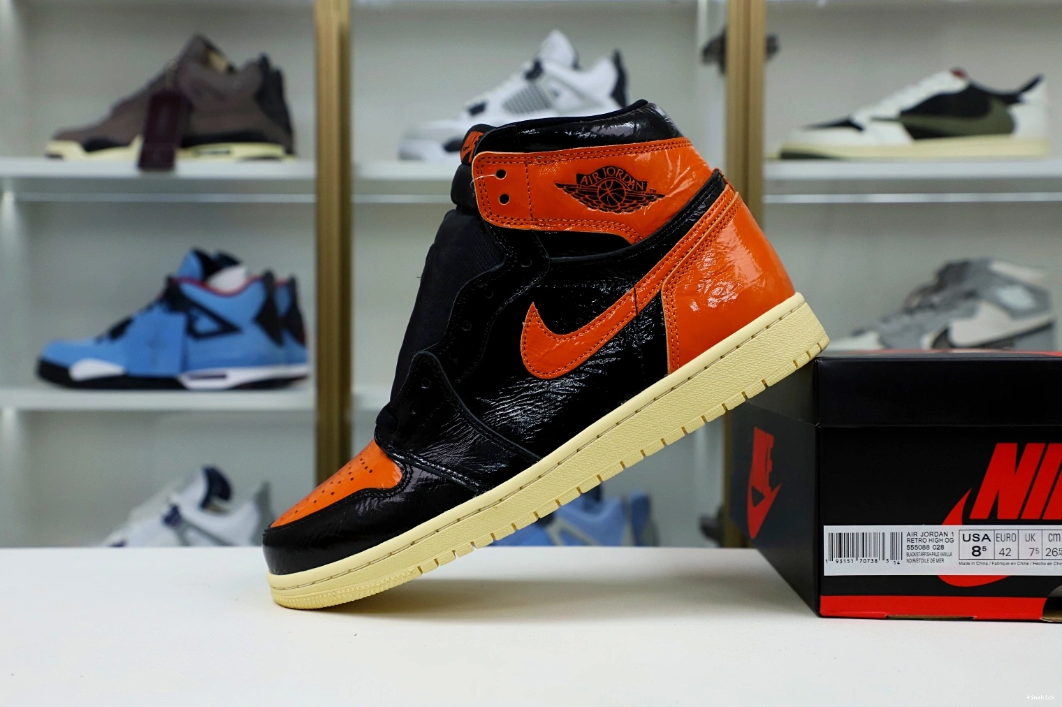 HIGH BACKBOARD 1 'SHATTERED JORDAN AIR 3.0' OG RETRO 1026